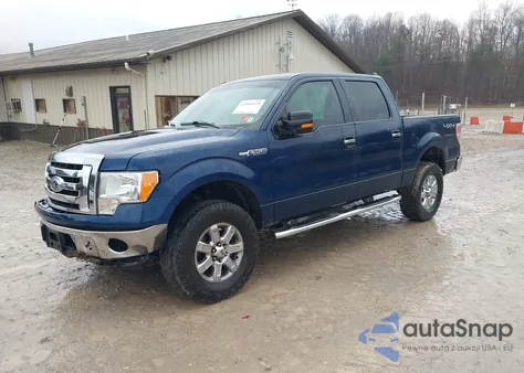 2013 Ford F-150 Xlt из США, поврежденный, VIN 1FTFW1EF7DKE27827